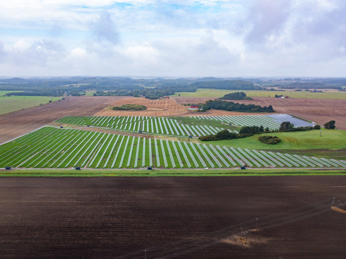 Solcellsparken i Skurup