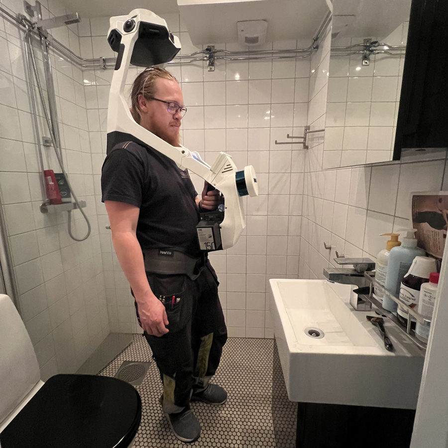 Skanning i våtrum